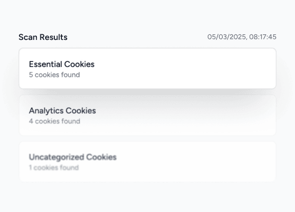 Cookie consent management for WordPress websites.
