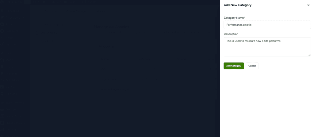 Manage Cookie Categories image