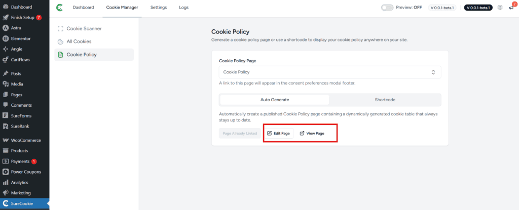 How to Generate Cookie Policy Page image