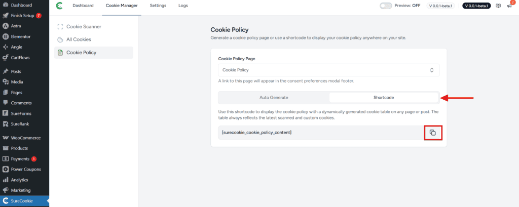 How to Generate Cookie Policy Page image